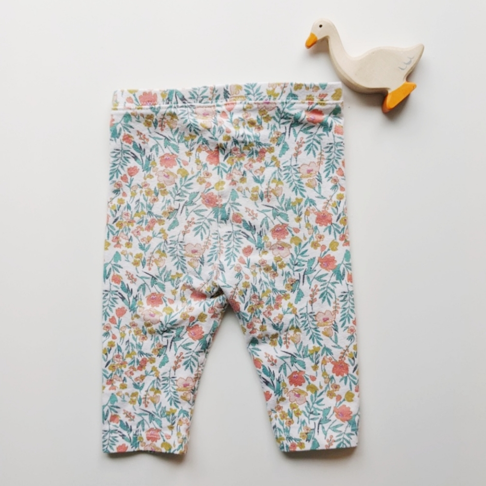 18-24 Cropped Floral Leggings